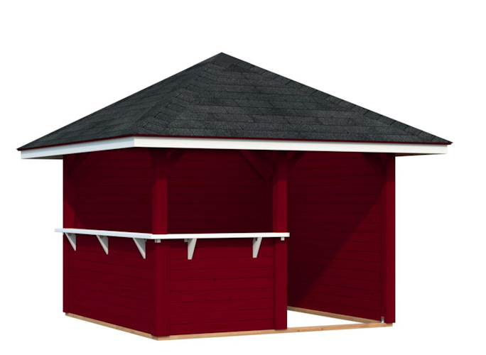 Palmako Pavillon Bianca 8,3 m² Set 103