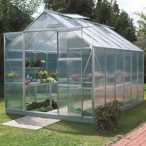 Vitavia Gewächshaus Uranus 9900 inkl. 4 Dachfenstern - 9,9 m²
