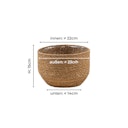 Vorschaubild Wikholm form Design Pflanzgefäß / Blumentopf Jute ⌀ 23 x H 15 cm