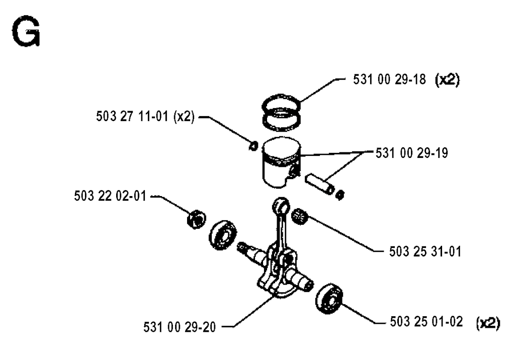 Explosionszeichnung Ersatzteile