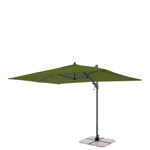 doppler Pendelschirm myZONE 240 x 320, Aluminium Anthrazit / 100 % Polyester 180 g/m²