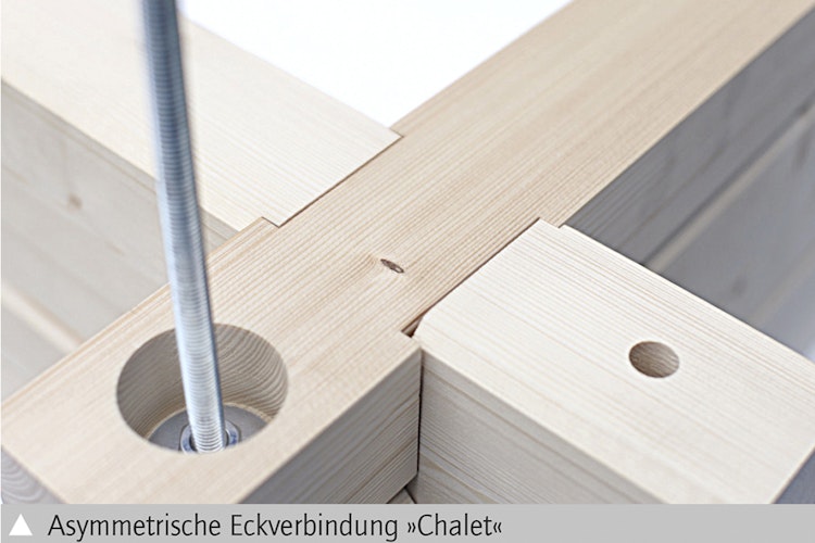 Skan Holz 45 mm Blockbohlenhaus Bern 1