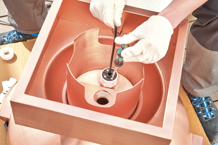 Oase Kupferschale Rund 60