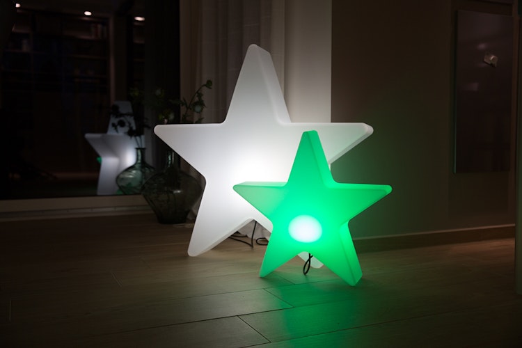 8 seasons design LED-Dekoleuchte Shining Star (RGB), verschiedene Größen