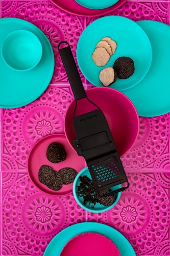 Microplane Trüffel Tool 2in1 BLACK SHEEP Black Steel