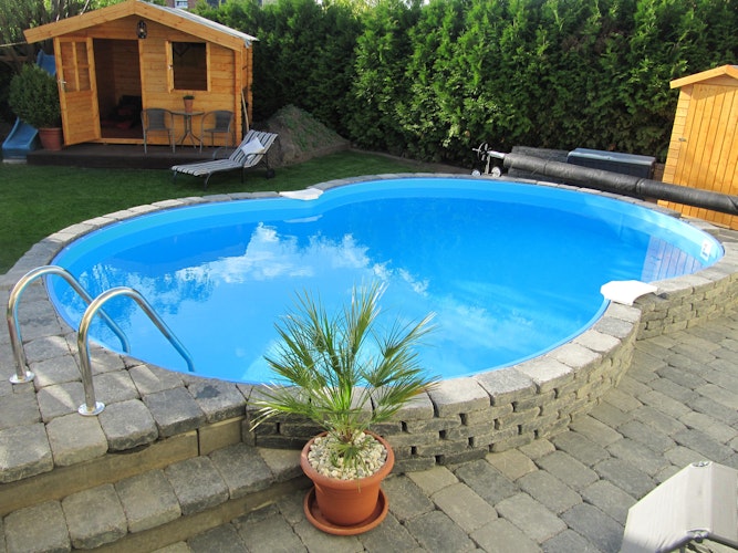 Summer Fun Achtform Aufstellbeckenset Classic 525x320x120cm