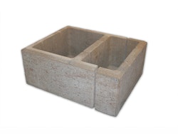 Diephaus Mauerstein TOSA MUSCHELKALK 50/40/20 CM (1/5 + 4/5)