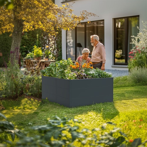 KGT Hochbeet UrbanGrow L - B 149 x T 74 x H 78 cm