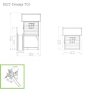 Vorschaubild EXIT Holzspielhaus Crooky 700