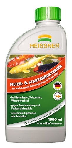 Heissner Teichpflege "FILTER- & START-BAKTERIEN", 1000ml