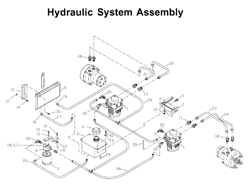 Explosionszeichnung Ersatzteile