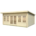 Vorschaubild Palmako Gartenhaus Lisa 19,4 m² - 44 mm