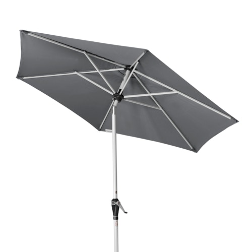 doppler Mittelmastschirm ACTIVE 210 Auto-Tilt, Aluminium Silber / Polyester 180 g/m²