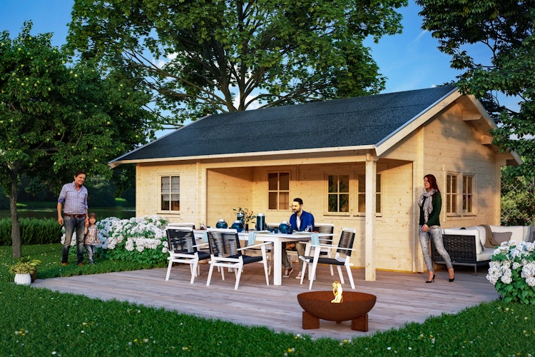 Skan Holz 45 mm Blockbohlenhaus St. Moritz 1