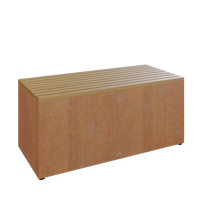 OFYR Gartenbank Garden Bench Corten