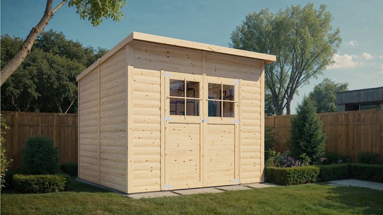 Bertilo Gartenhaus Alster 4 - 19 mm