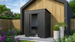 Globel Metallgerätehaus Skillion S64 - S84Zubehörbild