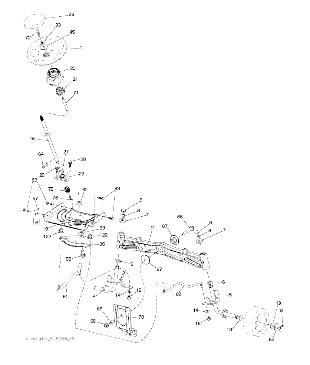 Explosionszeichnung Ersatzteile