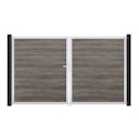 Vorschaubild GroJa BasicLine Schmal Doppeltor Rahmen Aluminium EV1 3000 x 1800 mm