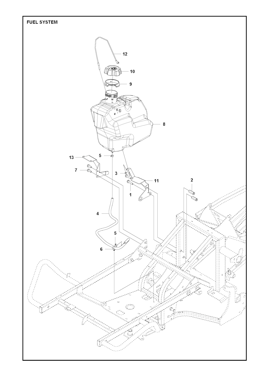 Explosionszeichnung Ersatzteile