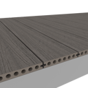Vorschaubild NewTechWood Deluxe Vintage WPC-Terrassendiele Hohlkammer Silver Gray  23 x 138 mm