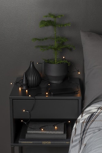 Konstsmide Weihnachtsbeleuchtung  LED Lichterkette 35 bernsteinfarbene Dioden