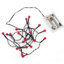 Vorschaubild Konstsmide Weihnachtsbeleuchtung  LED Globelichterkette Dioden rot 6h Timer