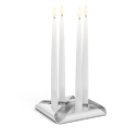 Vorschaubild höfats Kerzenhalter SQUARE CANDLE silber
