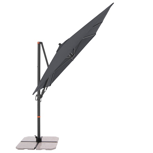 doppler Pendelschirm myZONE 240 x 320, Aluminium Anthrazit / 100 % Polyester 180 g/m²