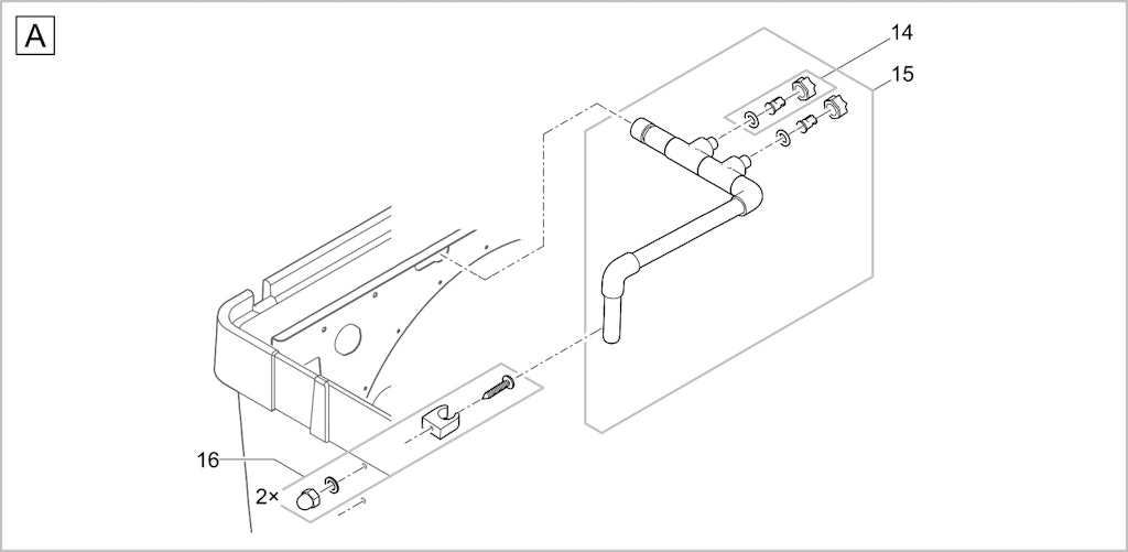 Explosionszeichnung Ersatzteile