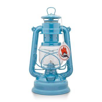 Feuerhand Sturmlaterne Baby Special 276 Pastellblau - Limitiert
