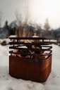 Vorschaubild höfats CUBE Feuerkorb Cortenstahl