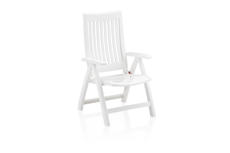 Kettler Multipositionssessel ROMA, Kunststoff Weiß