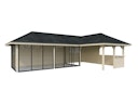 Vorschaubild Palmako Pavillon Bianca 33,2 m² Set 220 Slide