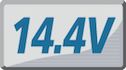 14.4 V