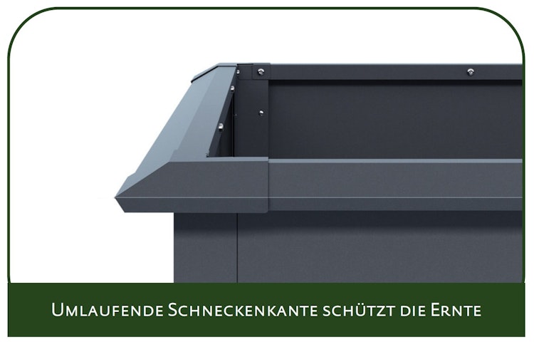 KGT Hochbeet UrbanGrow XL - B 199 x T 99 x H 78 cm