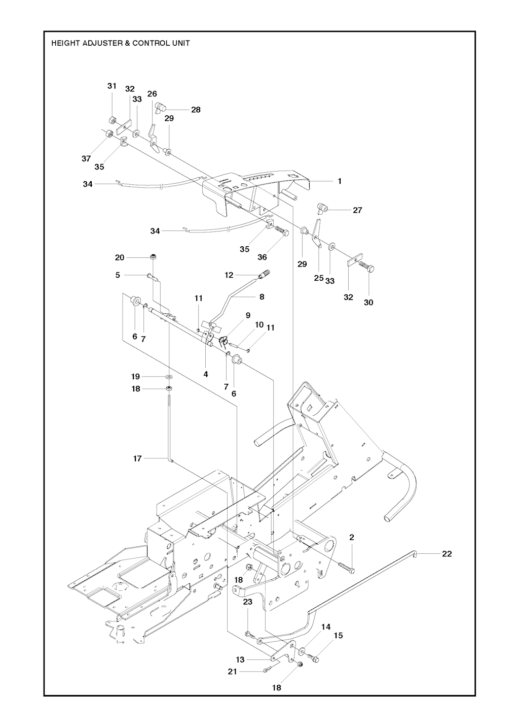 Explosionszeichnung Ersatzteile