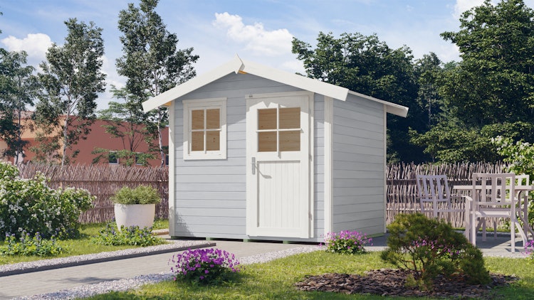 Weka Gartenhaus 123 - 28 mm