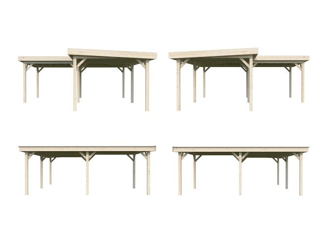 Palmako Carport/Pavillon Connect Lenna 24,9 m²