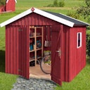 Vorschaubild Weka Schwedenhaus - 32 mm (aufgedoppelt) Gartenhaus sägerau