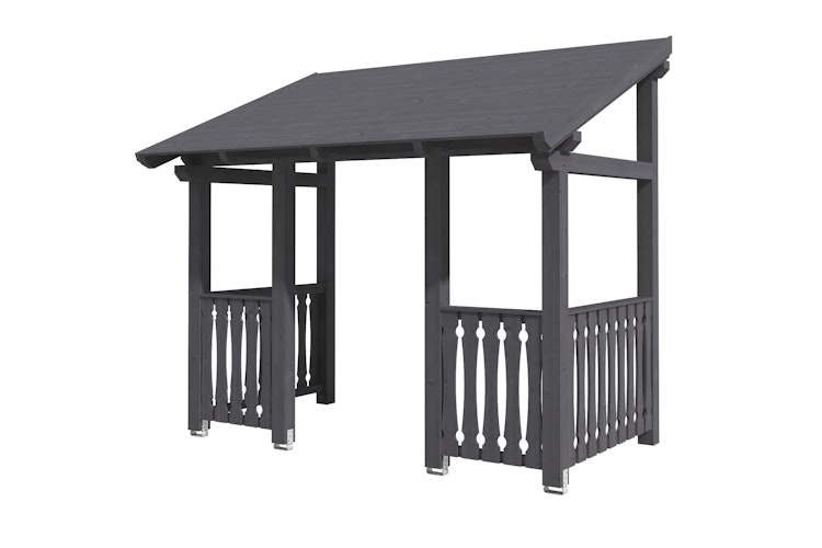 Skan Holz Pultdach Vordach Paderborn