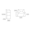 Vorschaubild ALLUX 600 Paket-Briefkasten