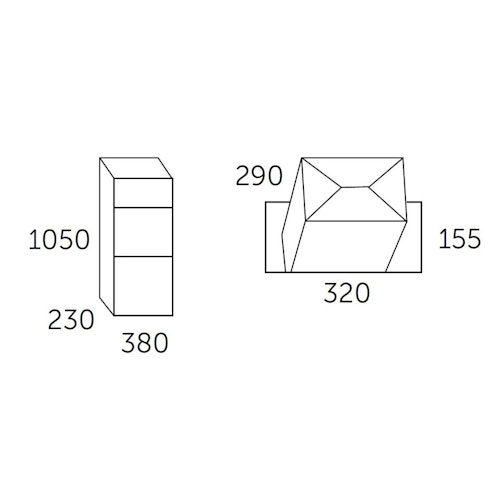 ALLUX 600 Paket-Briefkasten
