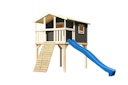 Vorschaubild Akubi Stelzenhaus Benjamin mit Rutsche und Holzrampe