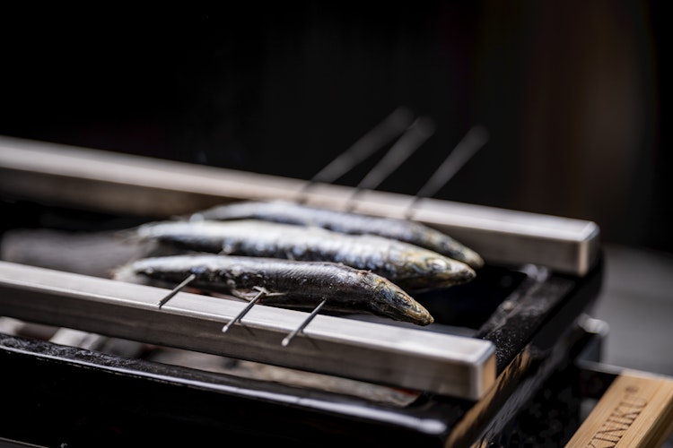 Yakiniku Shichirin Yakitori Edelstahlstangen (2 Stück)