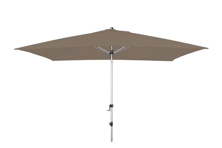 doppler Mittelmastschirm EXPERT 300 x 200 Auto-Tilt, Aluminium Silber / 100 % Polyester 180 g/m²