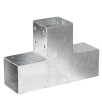 T&J QUATRO-Steckverbinder Mitte einfach, für 9 x 9 cm 30,5 x 20 x 9 cm