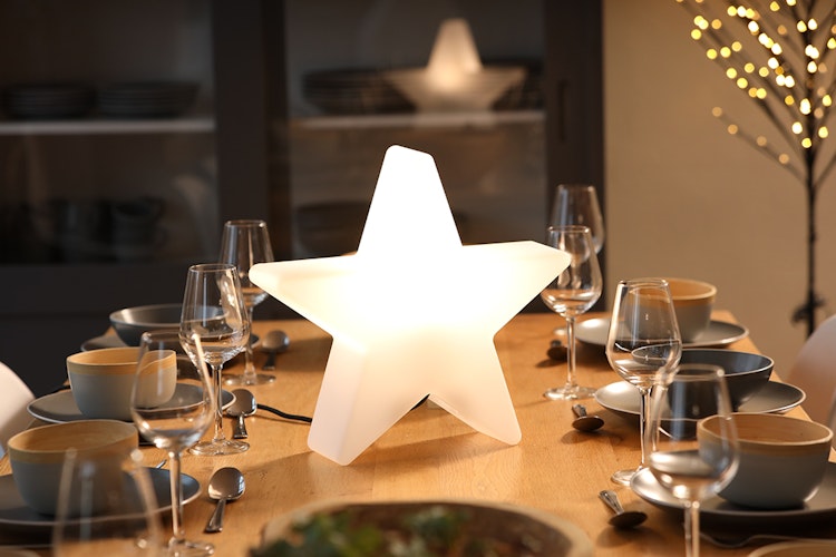 8 seasons design LED-Dekoleuchte Shining Star (WW), verschiedene Größen und Farben