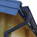 Vorschaubild Kunststoff Dachrinnenset für Skan Holz Carport Sauerland