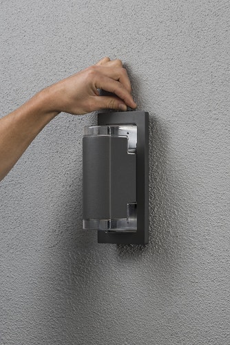 Konstsmide Wandleuchte Potenza, anthrazit (7987-370)